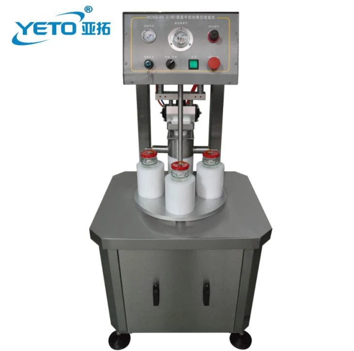 Glass Bottle Filling Machine and Vacuum Twist Capping Machine