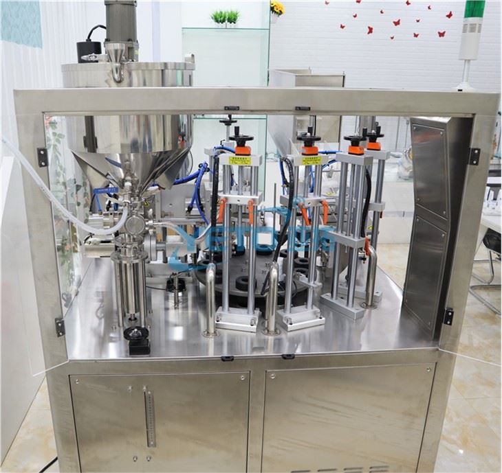Automatic Plastic Tube Filling And Sealing Machine